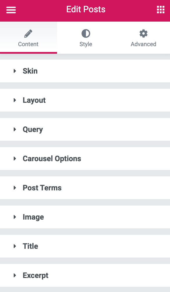 Elementor Post Widget: Layout Options